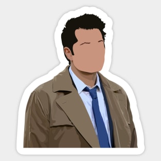 castiel Sticker